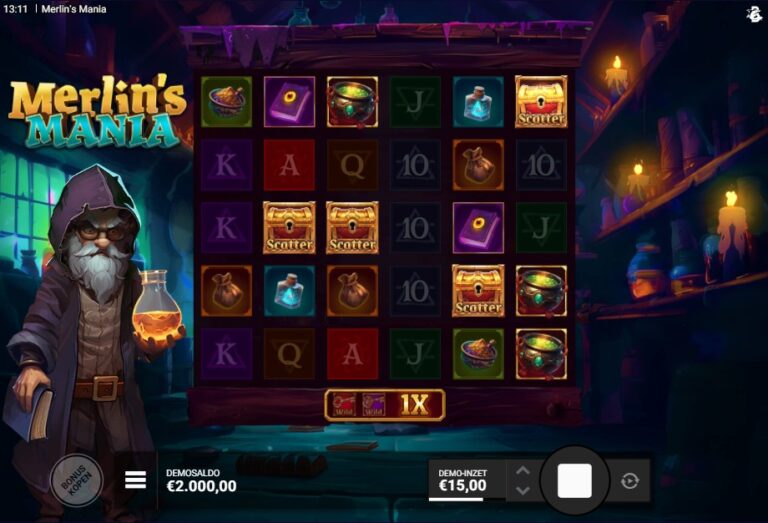Screenshot 2 van Merlin’s Mania